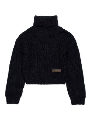 DSQUARED2: boat necks - High collar shirt