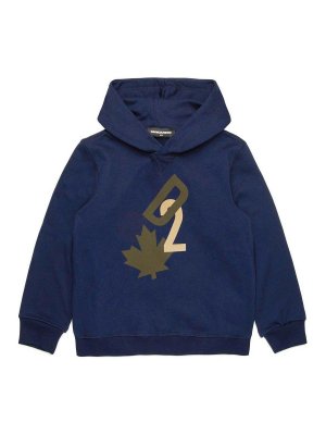 DSQUARED2: Sweatshirts & Sweaters - Hooded sweatshirt