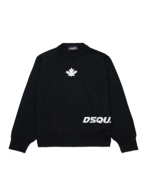DSQUARED2: boat necks - Long sleeve crew coaching