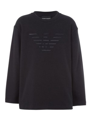 EMPORIO ARMANI: T-shirts - T-Shirt - Blau