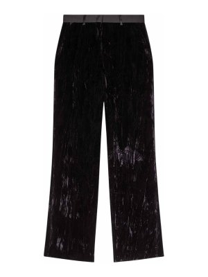PAUL SMITH: casual trousers - Stopiciated woman velvet trousers