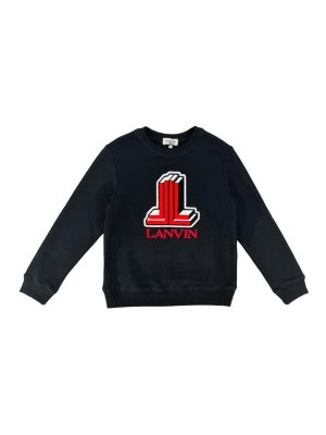 LANVIN: Sweatshirts und Pullover - Sweatshirt - Schwarz