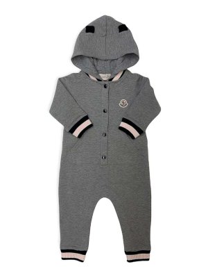 MONCLER JR: Sudaderas y suéteres - Sudadera - Gris