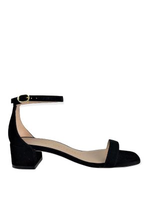 Stuart Weitzman Nudist Wrap Sandals - Black - Women | SL466BLK
