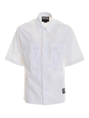 Versace Jeans Couture: Chemises - Chemise - Blanc