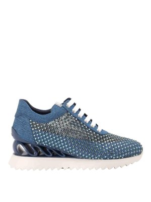 スニーカー BRUNELLO CUCINELLI FW25 Jewel sneakers (MZGSG3028 C7592) Brunello Cucinelli - White Hybrid Pebbled Sneaker