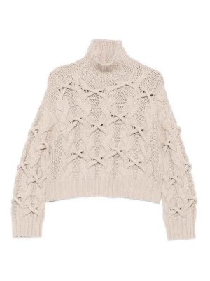 BRUNELLO CUCINELLI: crew necks - Cable Knit Sweater