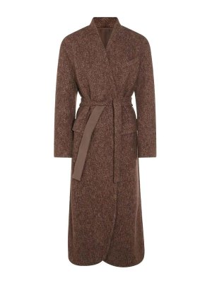 Malo Wool and cashmere double-breasted coat | DR6057TCU62EL265