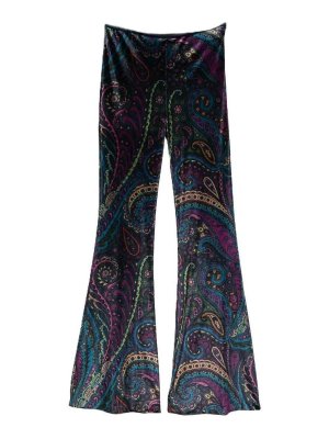 ETRO: casual trousers - Velvet Trousers