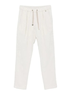 HERNO: Casual Hosen - Casual Hose - Weiß