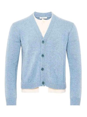 J.W. ANDERSON: Cardigans - Cardigan - Blau