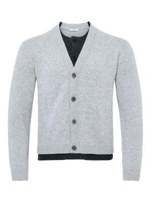 J.W. ANDERSON: Cardigans - Cardigan - Grau