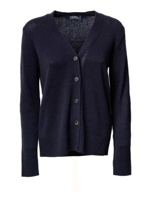 Max Mara: Cardigans - Cardigan - Blau