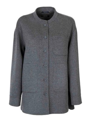 Burberry Casual jacket - Grey - Women | 8104996 | thebs.com