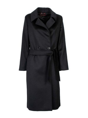 MAX MARA STUDIO: Kurze Mäntel - Kurzer Mantel - Schwarz