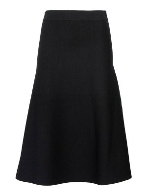 【送料&関税込】A.P.C. kayla Black Wool Skirt A.P.C. 'KAYLA' BLACK WOOL SKIRT | lungolivigno | REVERSIBLE