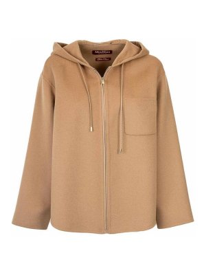 Max Mara Studio short coats for women's Silk 2025 | thebs.com