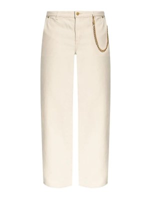デニム・ジーパン BURBERRY Denim jeans Beige 8101479 BURBERRY: Jeans woman - Beige | Burberry jeans 8101479