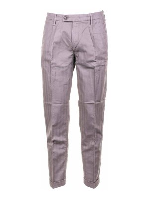 RE-HASH: casual trousers - Tortora men's trousers