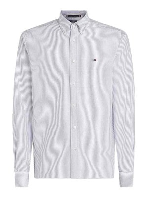 TOMMY HILFIGER: camicie - Camicia Oxford Heritage Regular Fit A Righe