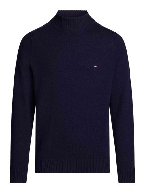 TOMMY HILFIGER: タートルネック - タートルネック/ポロネック - ブルー