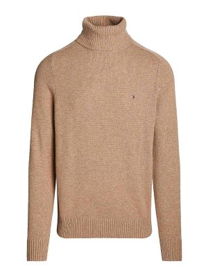 TOMMY HILFIGER: Col roulé & Col polo - Pull Col Roulé - Beige