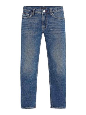 TOMMY HILFIGER: bootcut jeans - Jeans Denton Straight Fit Sbiaditi
