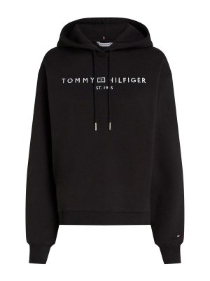 TOMMY HILFIGER: Felpe e maglie - Felpa Con Cappuccio E Logo Ricamato