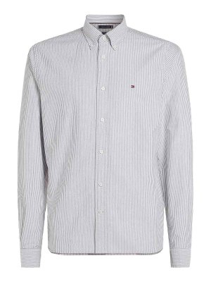 TOMMY HILFIGER: camicie - Camicia Oxford Heritage Regular Fit A Righe