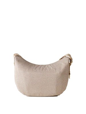 Borbonese: shopper - Borsa A Tracolla Hobo Luna Small