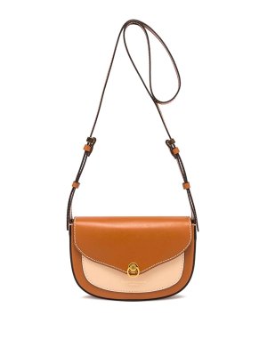 GIANNI CHIARINI: shoulder bags - ISA shoulder bag in leather with flap