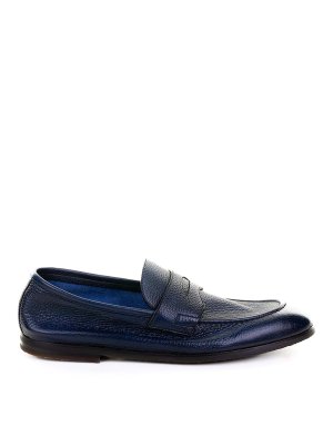 BARRETT: Mocassini e slippers - Mocassino Blu In Pelle