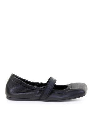 VIC MATIE: フラットシューズ - フラットシューズ - 黒