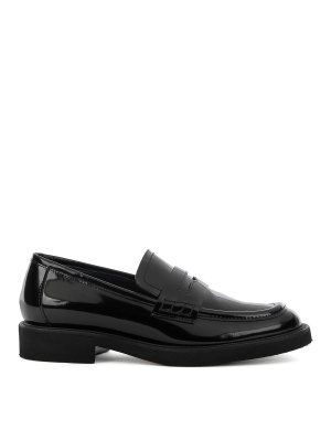 LUCA GROSSI: Loafers & Slippers - Black moccasin