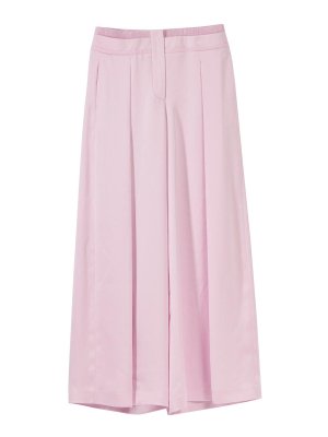 GENNY: casual trousers - Pantalone Envers Satin