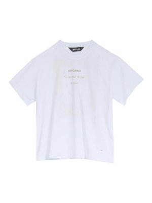 JUST CAVALLI: Tシャツ - Tシャツ - 白