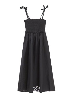 KARL LAGERFELD: Maxikleider - Maxikleid - Schwarz