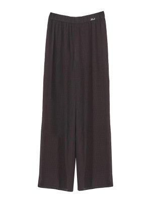 KARL LAGERFELD: Casual Hosen - Casual Hose - Schwarz