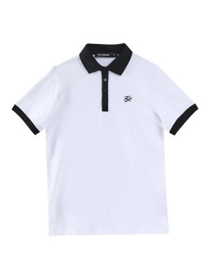 KARL LAGERFELD: polo shirts - Monogram pole