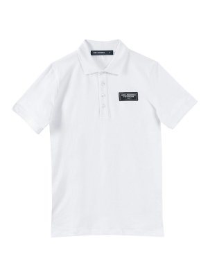 KARL LAGERFELD: polo shirts - Label pole