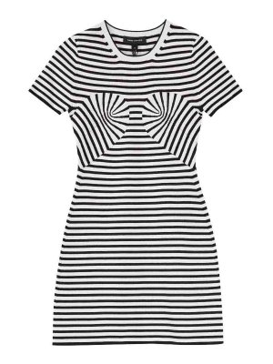 ワンピース GIOVANNI BEDIN Studded ribbon dress Giovanni Bedin Studded Ribbon Mini Dress In Black - 46% Off