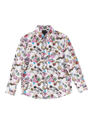MARC JACOBS: shirts - The Sticker Print Shirt