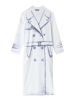 MOSCHINO: Trenchcoats - Trenchcoat - Bunt