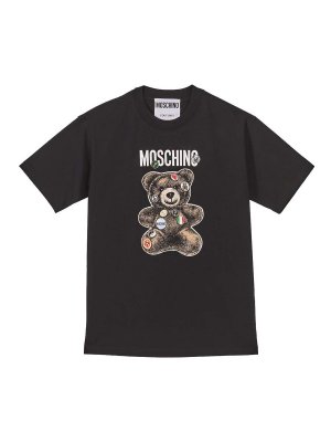 MOSCHINO: Camisetas - Camiseta - Negro