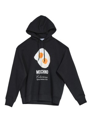 MOSCHINO: スウェット＆セーター - スウェットシャツ/セーター - 黒