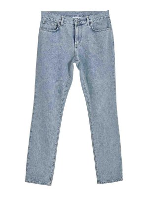 MOSCHINO: Jeans boot-cut - Jeans Boot-Cut - Azul