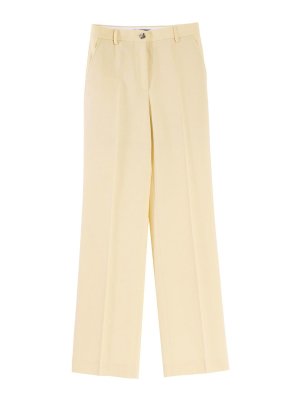 PAUL SMITH: casual trousers - Fresh wool wide trousers
