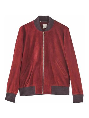 PAUL SMITH: ボンバージャケット - ボンバージャケット - 赤