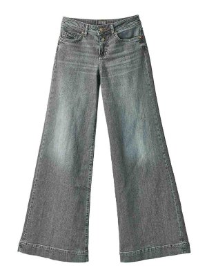 VERSACE JEANS: jeans dritti, a sigaretta - Pantalone Stella Denim