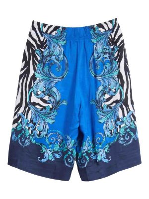 VERSACE JEANS: Trousers Shorts - Sabra Baroque short